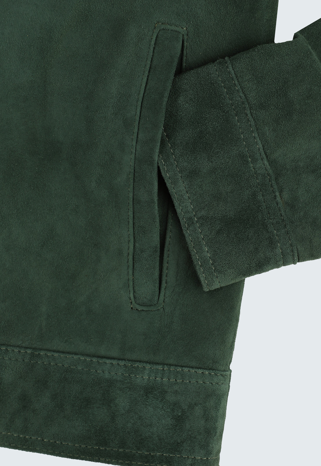 MONTIERI SUEDE JACKET VERDE