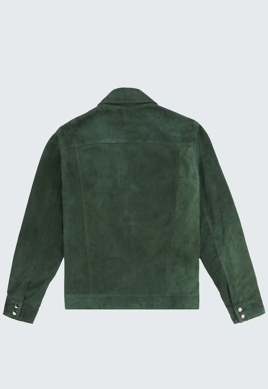 MONTIERI SUEDE JACKET VERDE