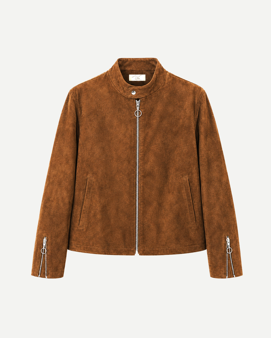 SHARD BIKER SUEDE JACKET