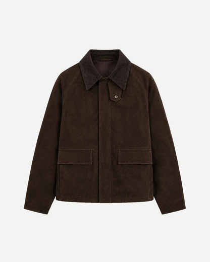 SABLE SUEDE JACKET
