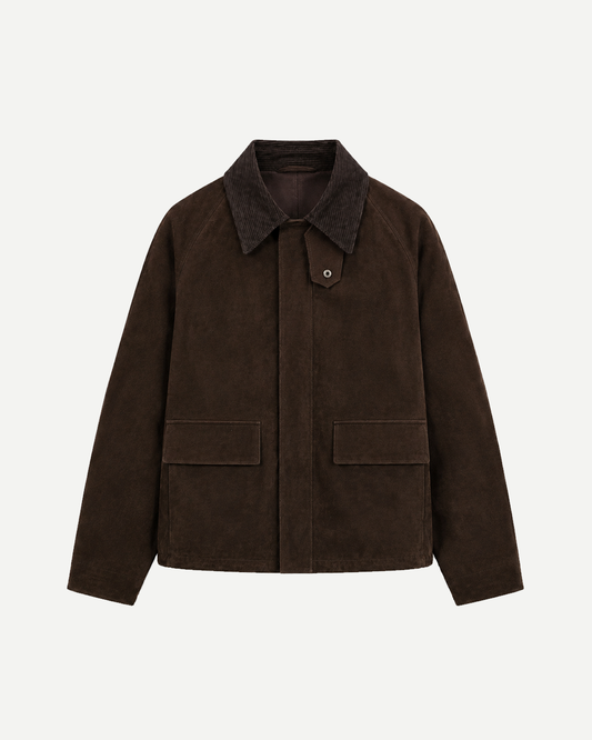SABLE SUEDE JACKET