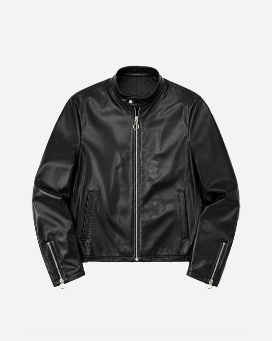SHARD BIKER LEATHER JACKET