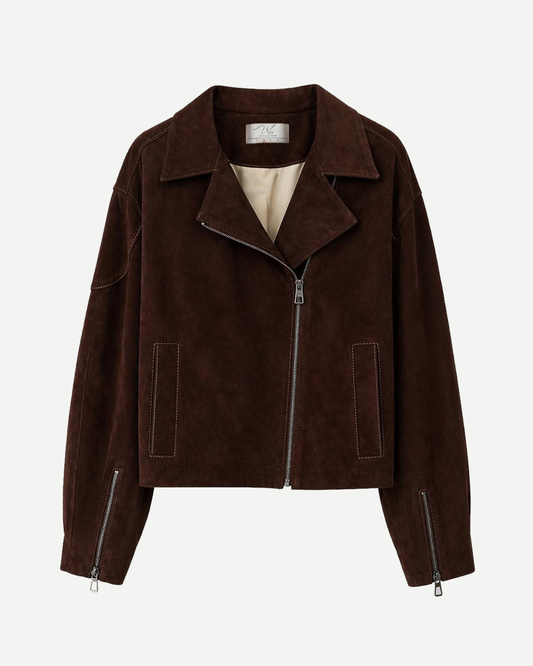 RIFT BIKER SUEDE JACKET