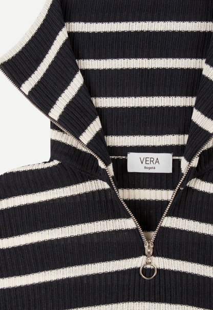 POLO MODE MERINO ZIP UP