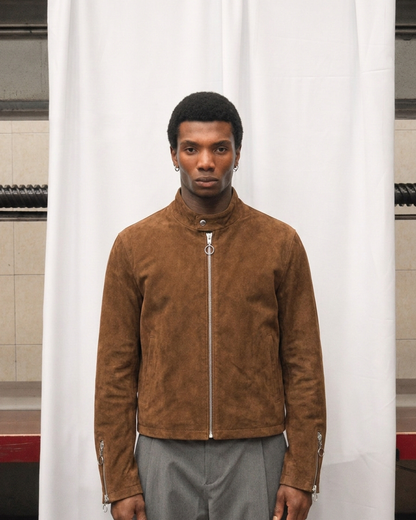 SHARD BIKER SUEDE JACKET