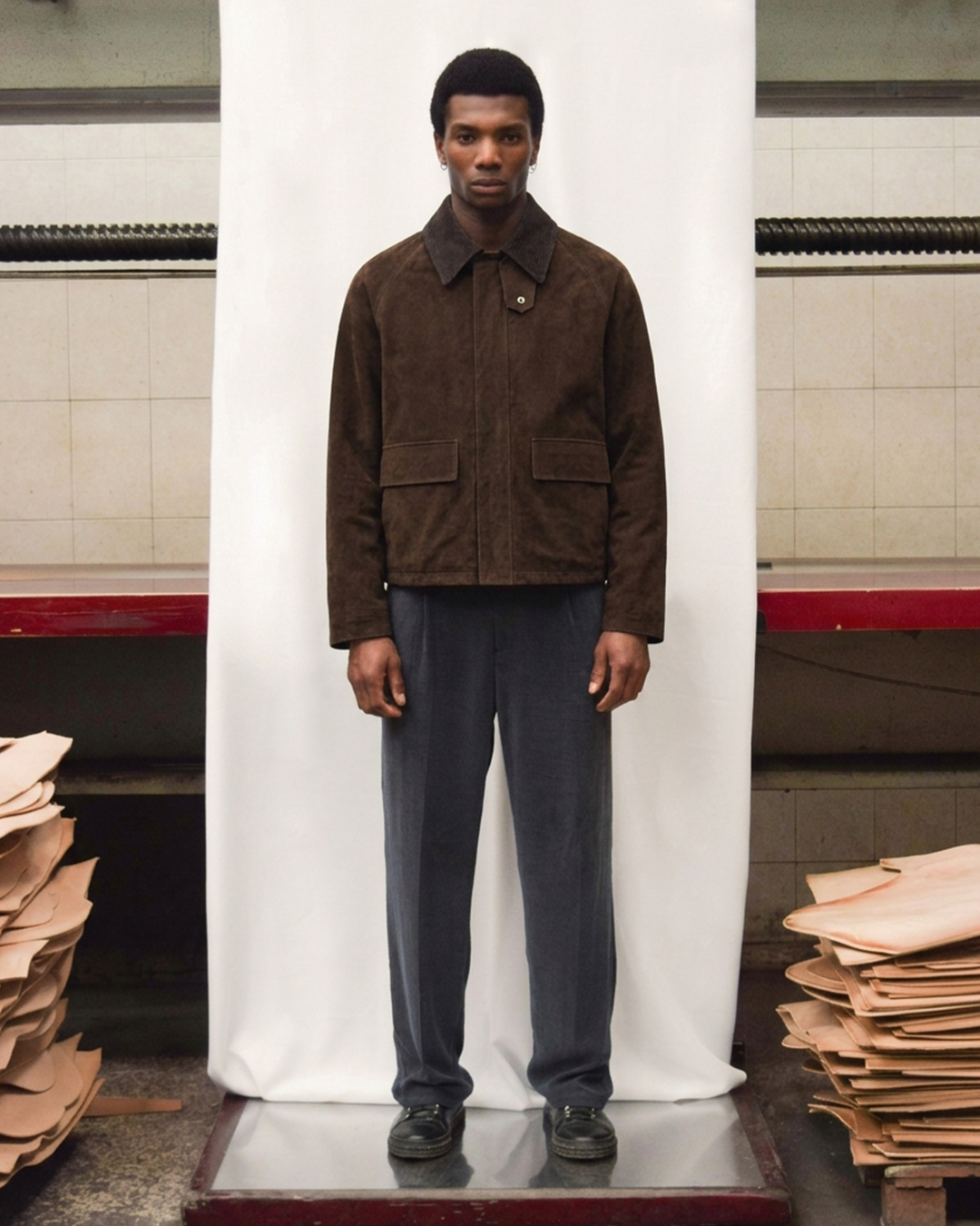 SABLE SUEDE JACKET