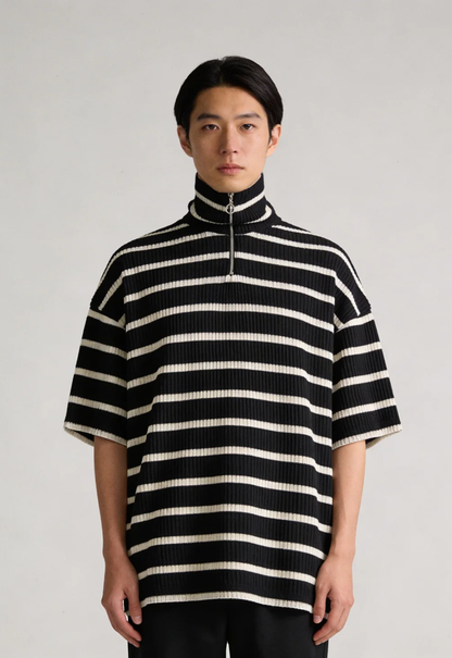 POLO MODE MERINO ZIP UP