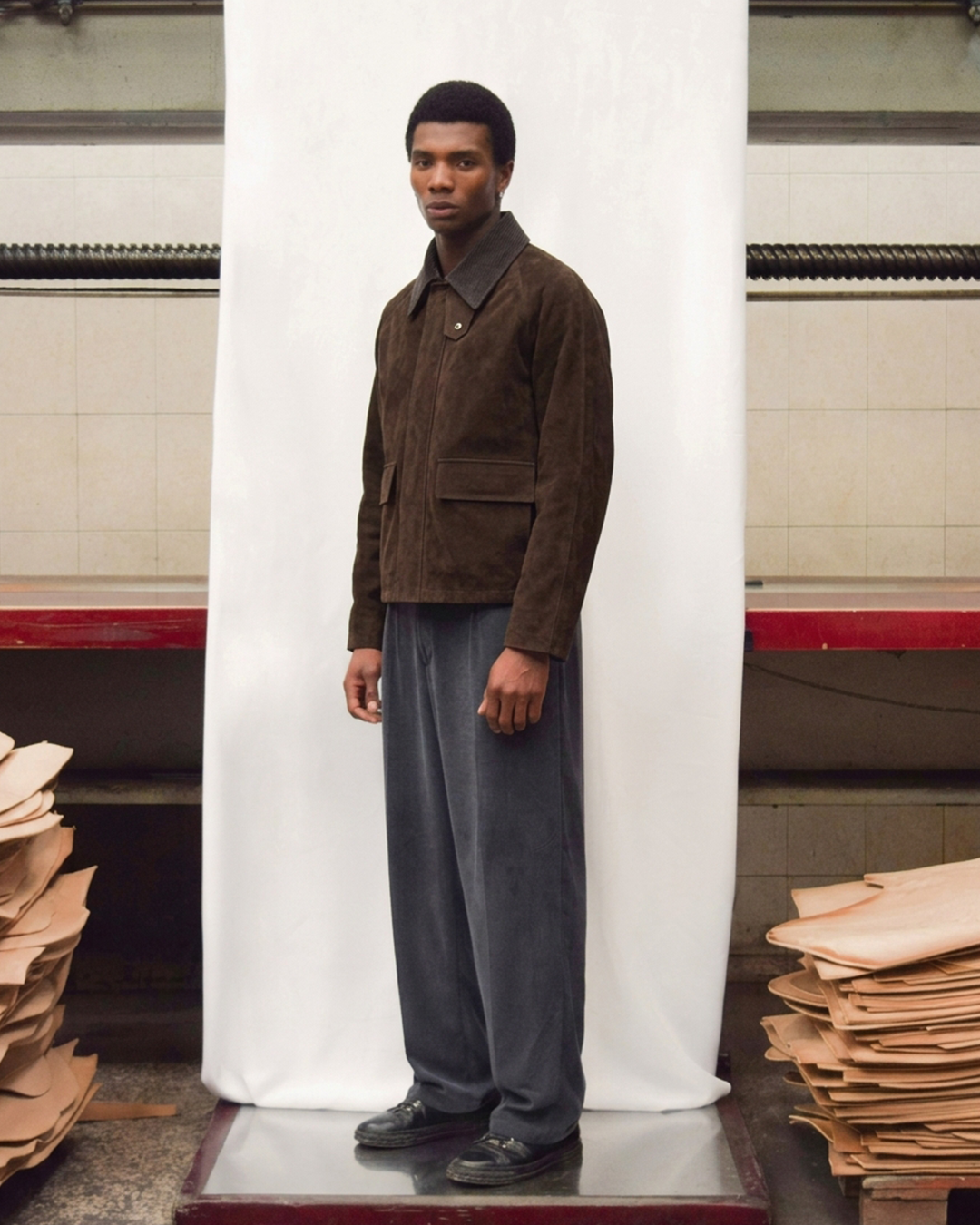SABLE SUEDE JACKET