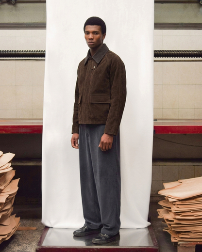 SABLE SUEDE JACKET