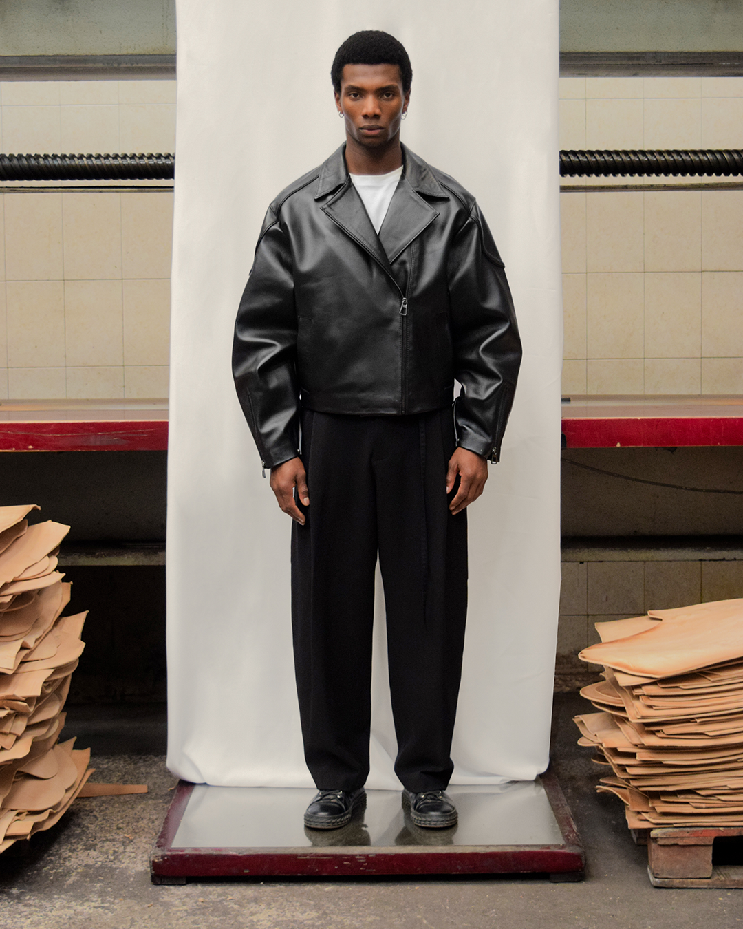 RIFT BIKER LEATHER JACKET