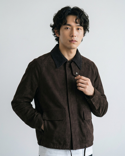SABLE SUEDE JACKET