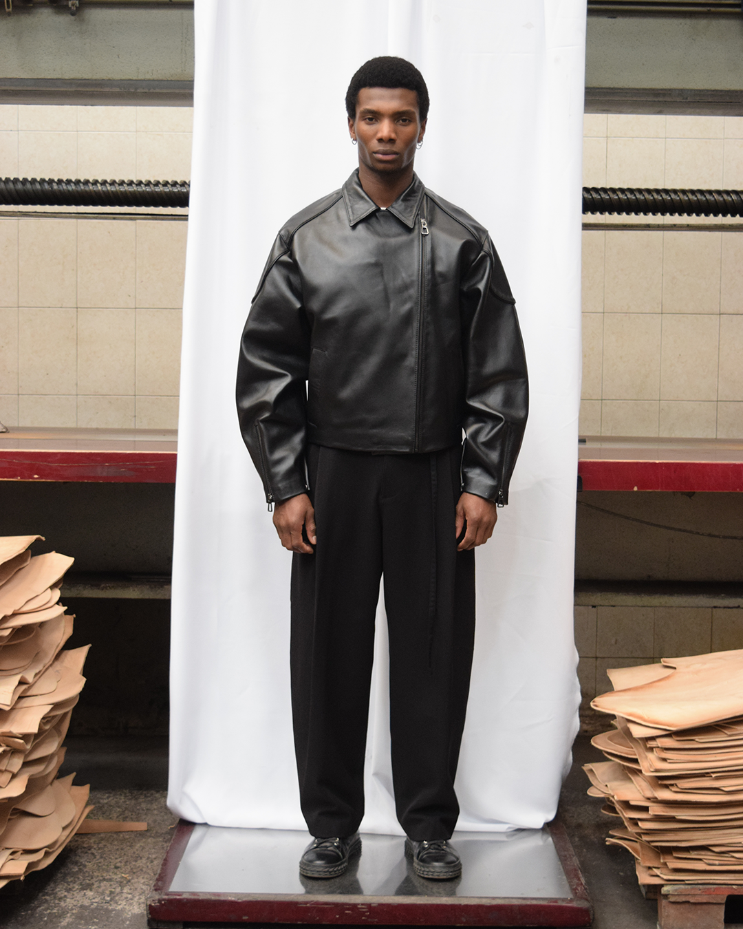 RIFT BIKER LEATHER JACKET