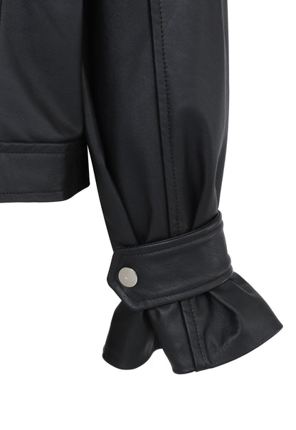 LEROY BIKER LEATHER JACKET