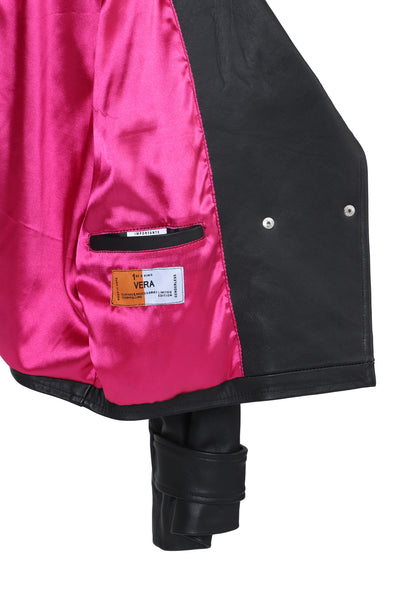 LEROY BIKER LEATHER JACKET