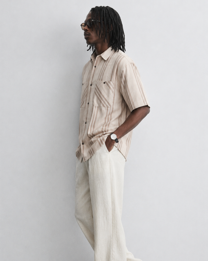 HAMURA SHIRT - ECRU