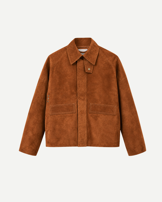 SABLE SUEDE JACKET