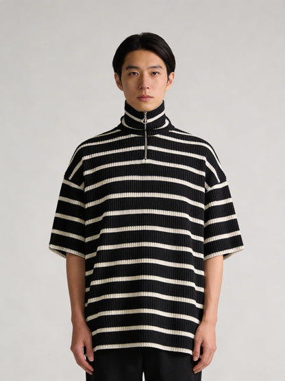 POLO MODE MERINO ZIP UP