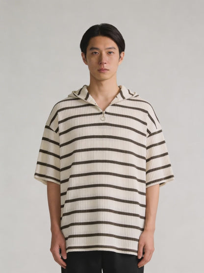 POLO MODE MERINO ZIP UP