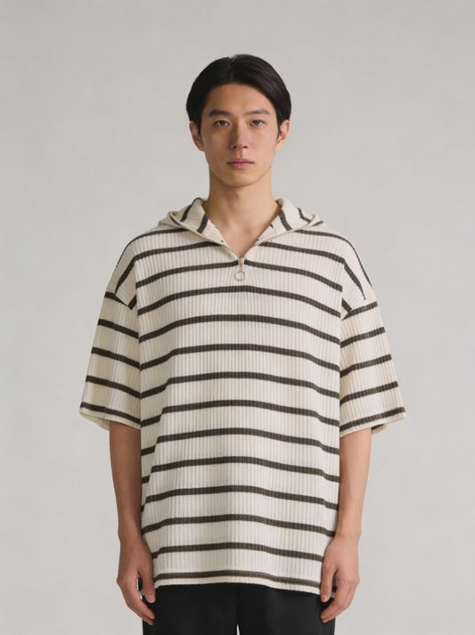 POLO MODE MERINO ZIP UP