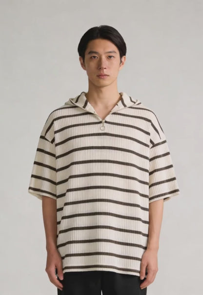 POLO MODE MERINO ZIP UP