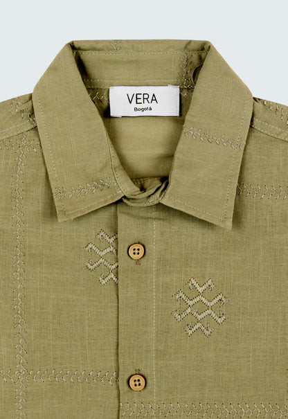 Camisa de lino Sako